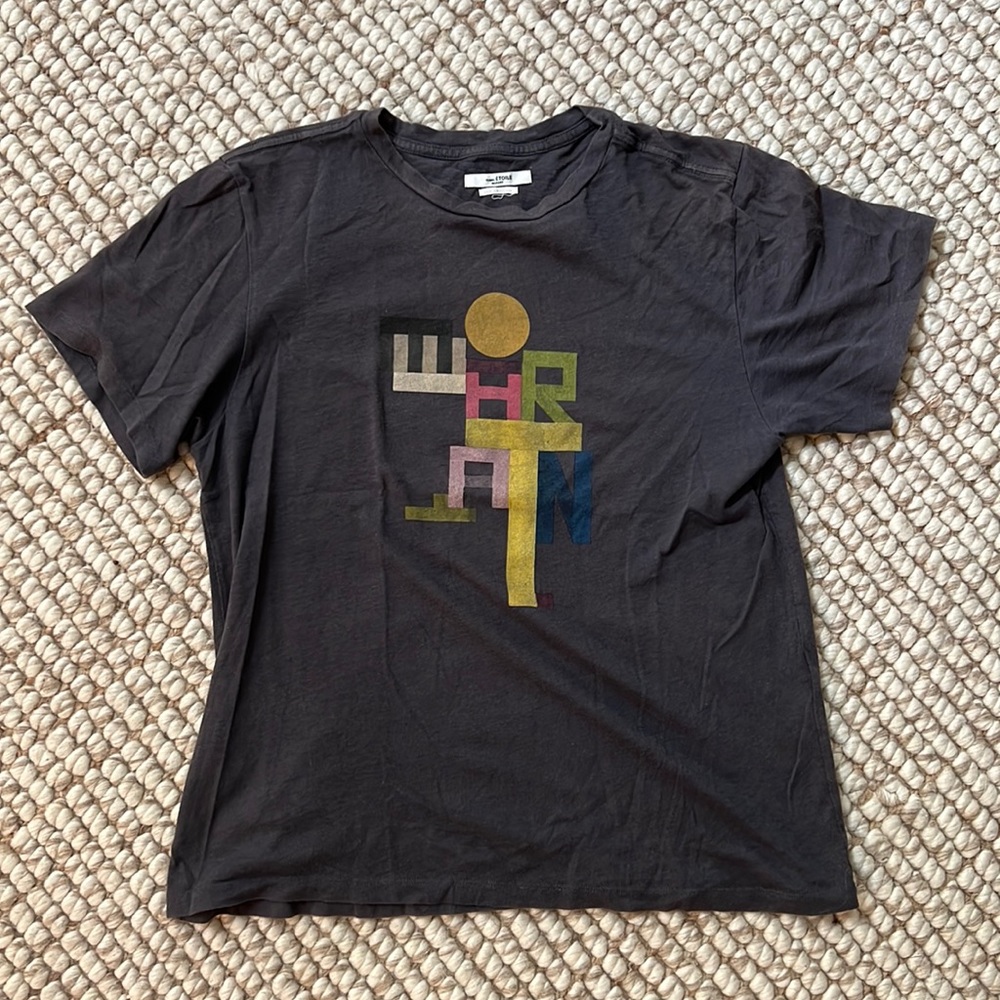 Isabel Marant Etoile oversized/relaxed fit graphic tee, size S